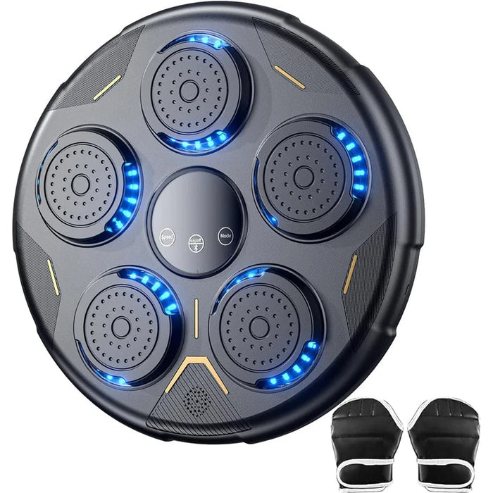 Vikbua™ Veggmontert boksemaskin med musikk, Bluetooth og lys