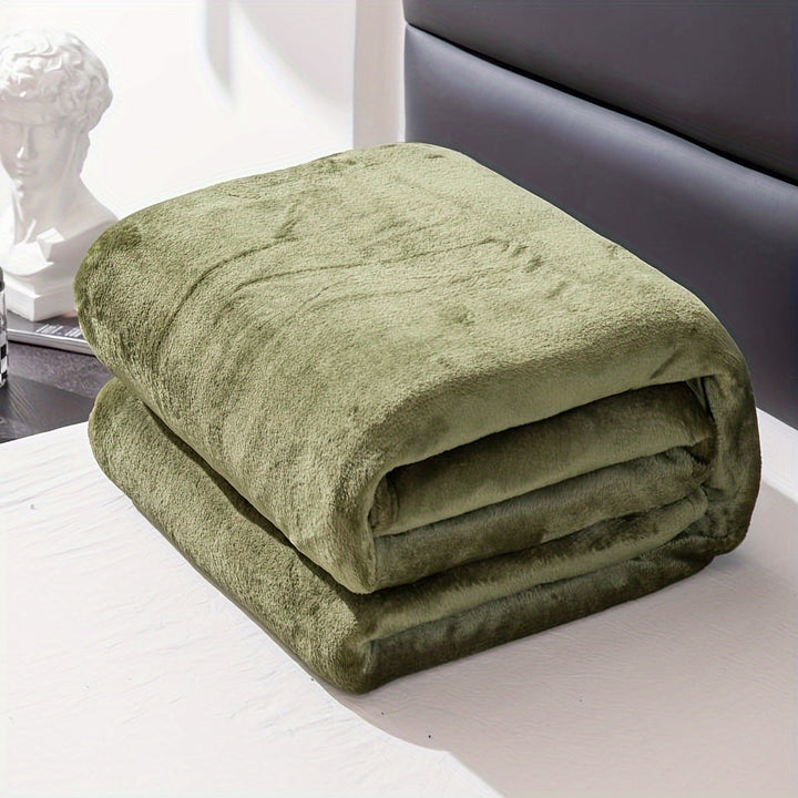 Vikbua™ Mykt flanellpledd til sofa, seng og camping