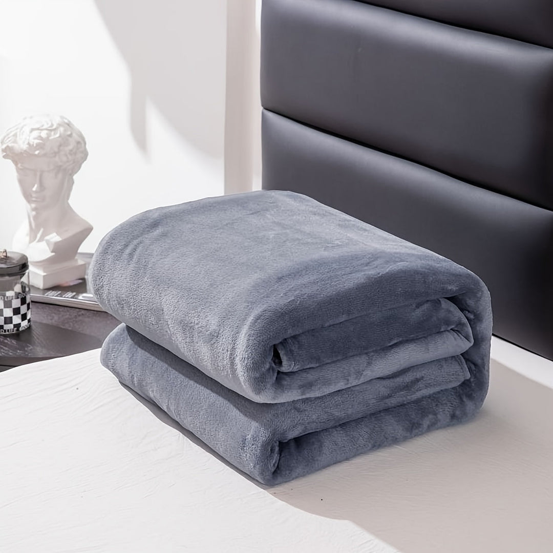 Vikbua™ Mykt flanellpledd til sofa, seng og camping