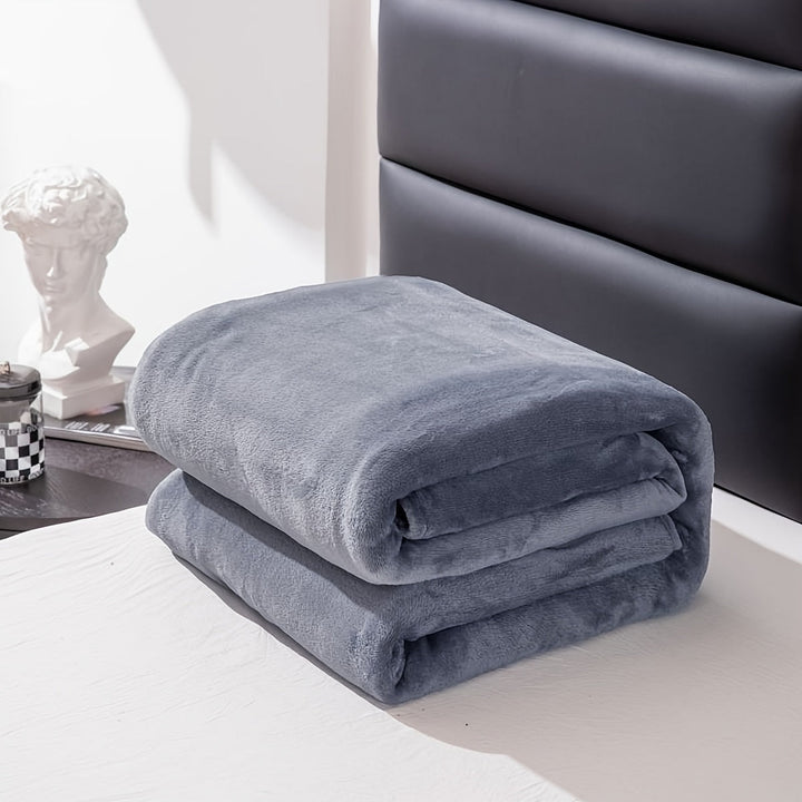 Vikbua™ Mykt flanellpledd til sofa, seng og camping