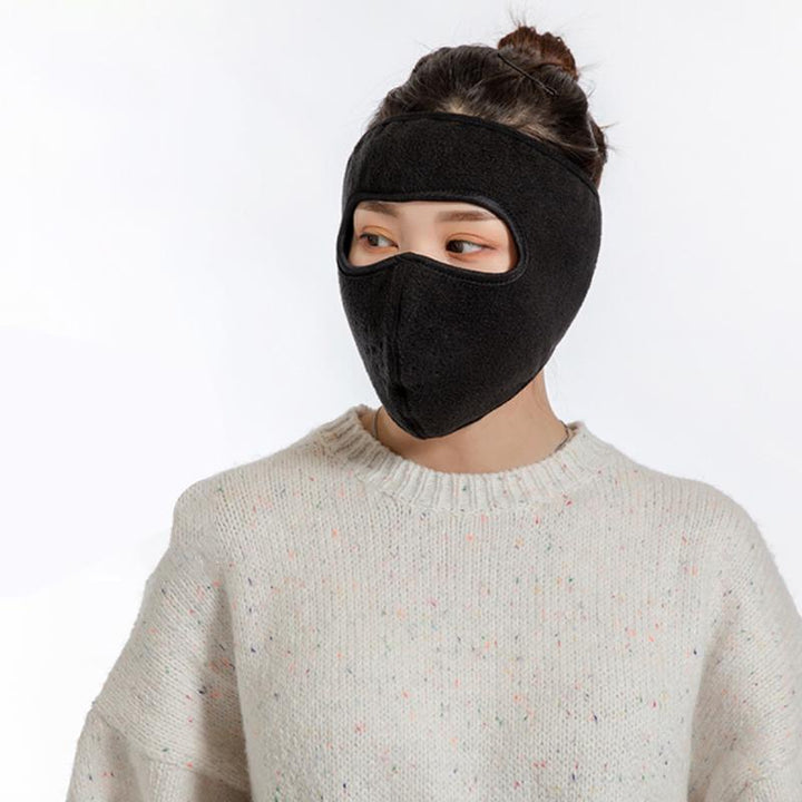 Vikbua™ Ansiktsmaske i fleece mot vind, kulde og snø
