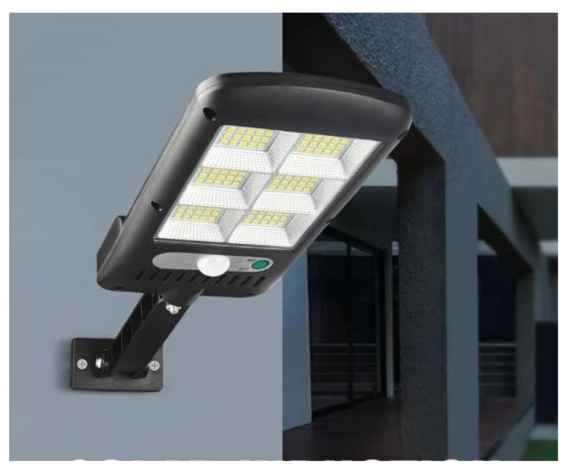 Vikbua™ Solcellelampe med bevegelsessensor og fjernkontroll til utendørs
