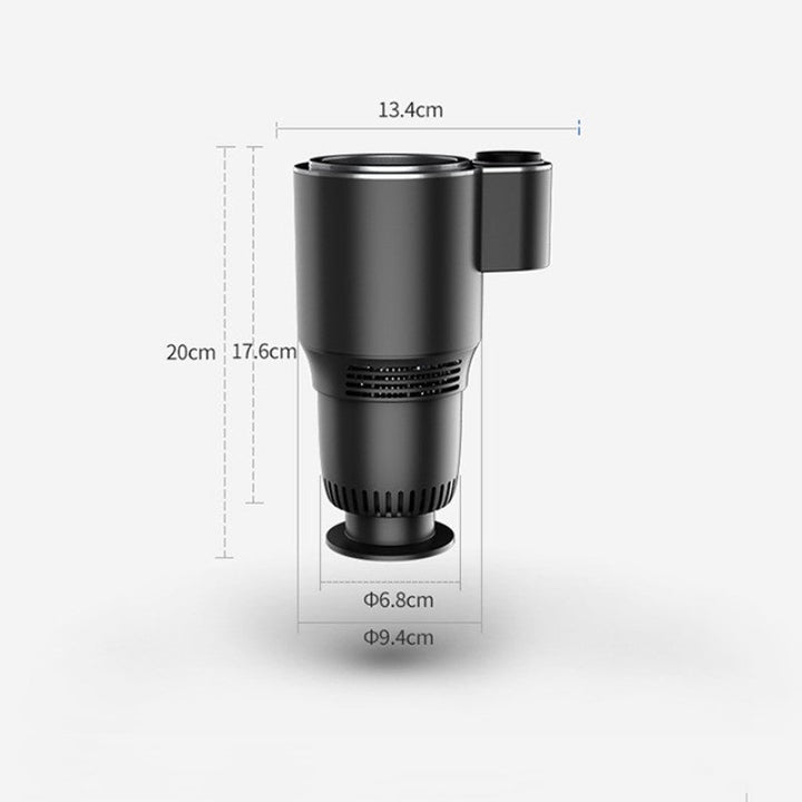 Vikbua™ Koppholder for bil 2-i-1 som kjøler til 0 °C og varmer til 60 °C