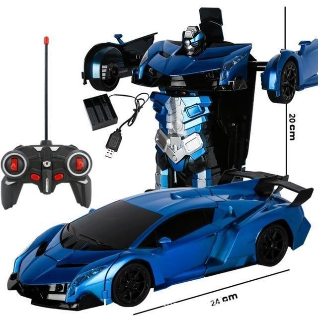 Vikbua™ Fjernstyrt bil som forvandles til robot – to leker i én