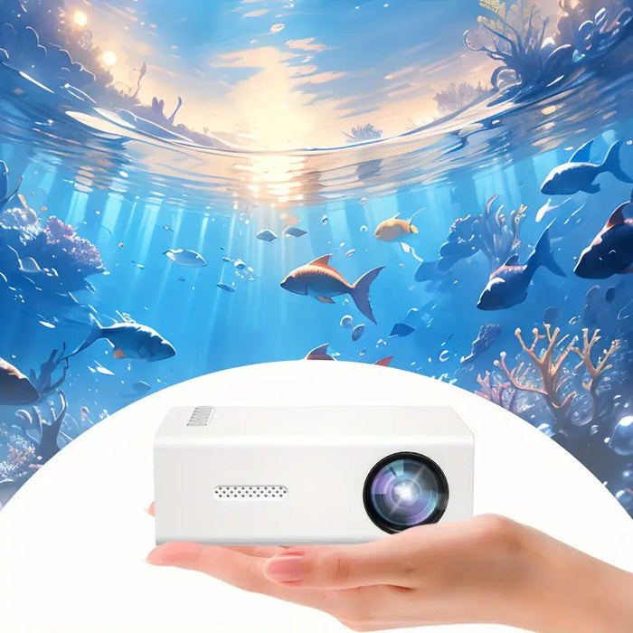 Vikbua™ Bærbar miniprojektor i HD 720P med hurtigfokus og wifi