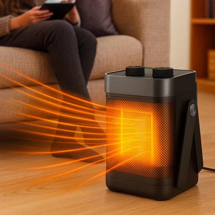 Vikbua™ Bærbar konveksjonsovn 900 W med bærehåndtak
