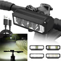 Vikbua™ Oppladbar LED-sykkellykt, vanntett etter IPX6
