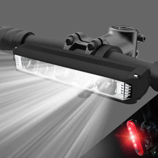 Vikbua™ Oppladbar LED-sykkellykt, vanntett etter IPX6