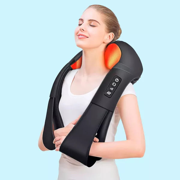 Vikbua™ U-formet massasjeapparat med knaing for nakke og rygg