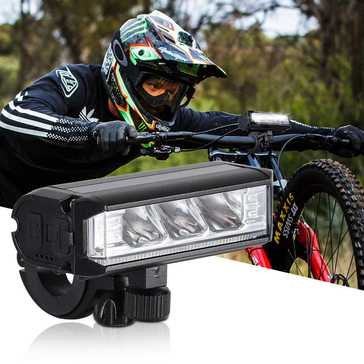 Vikbua™ Oppladbar LED-sykkellykt, vanntett etter IPX6