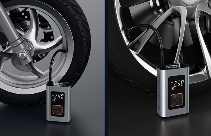 Vikbua™ Bærbar elektrisk dekkpumpe med automatisk stopp