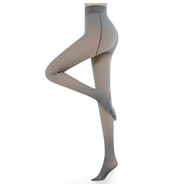 Vikbua™ Fôrede strømpebukser med transparent look for vinteren