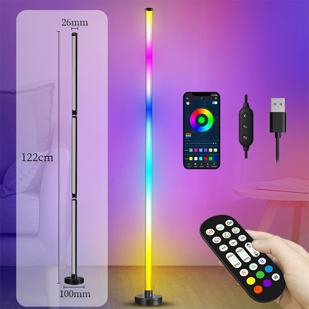 Vikbua™ Smart RGB-gulvlampe med musikksynk og appstyring