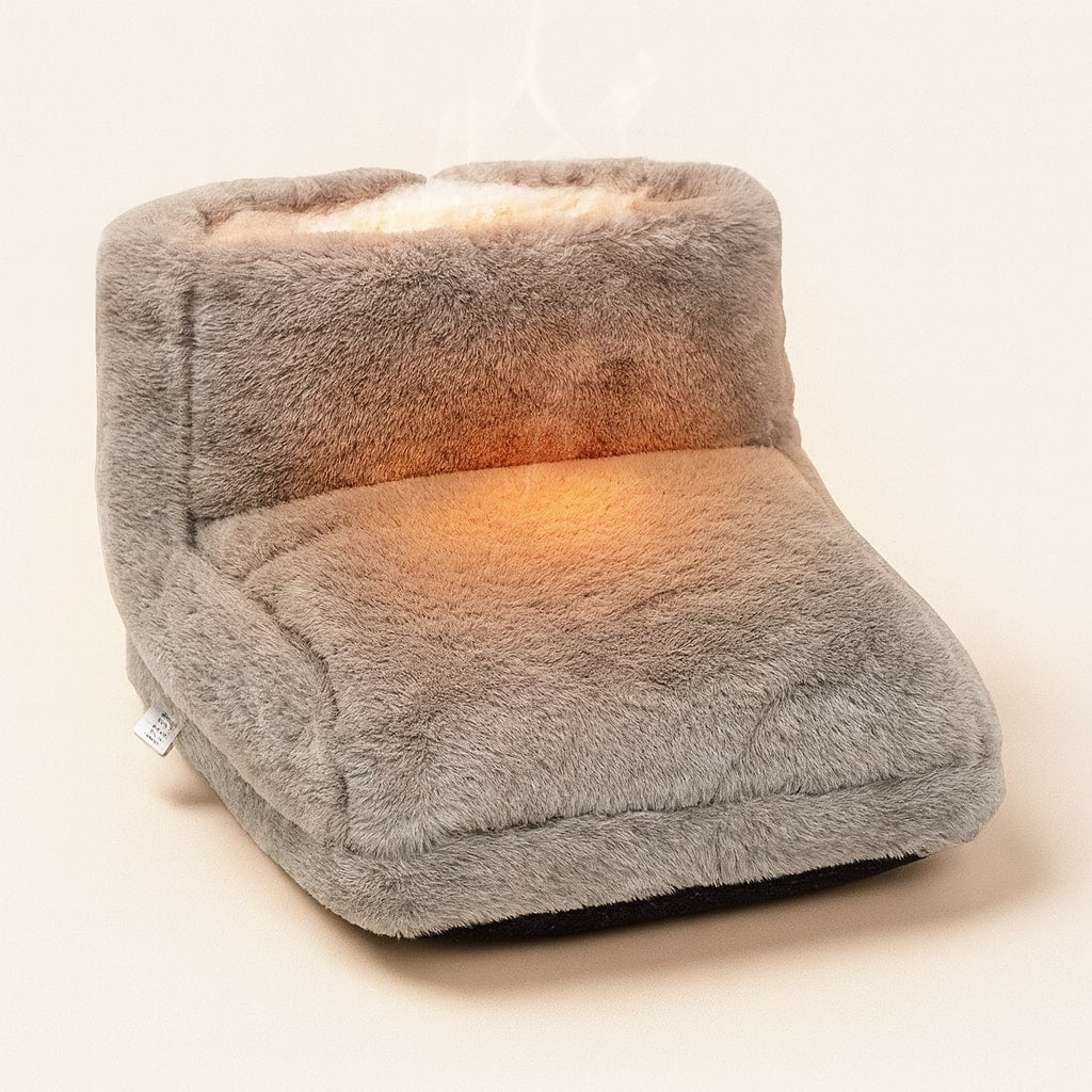 Vikbua™ USB-fotvarmer i fleece med tre varmenivåer