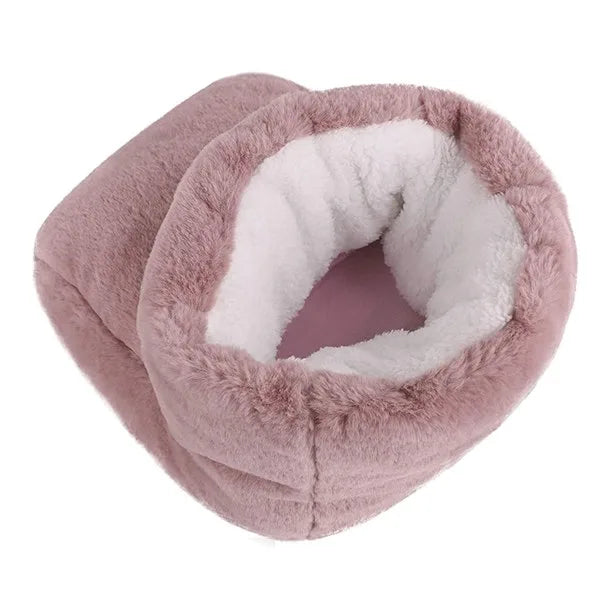 Vikbua™ USB-fotvarmer i fleece med tre varmenivåer
