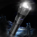 Vikbua™ Oppladbar vanntett LED-lommelykt med zoom og 5 moduser
