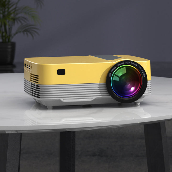 Vikbua™ Mini HD-projektor med stativ og innebygde høyttalere