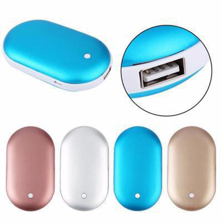 Vikbua™ Oppladbar håndvarmer og powerbank 5200 mAh i ett