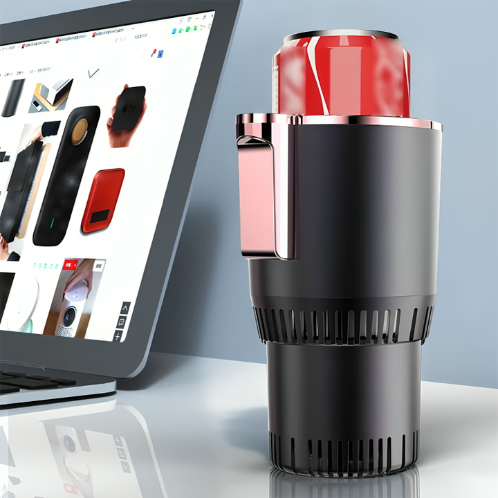 Vikbua™ Koppholder for varm og kald drikke – kjøler på tre minutter