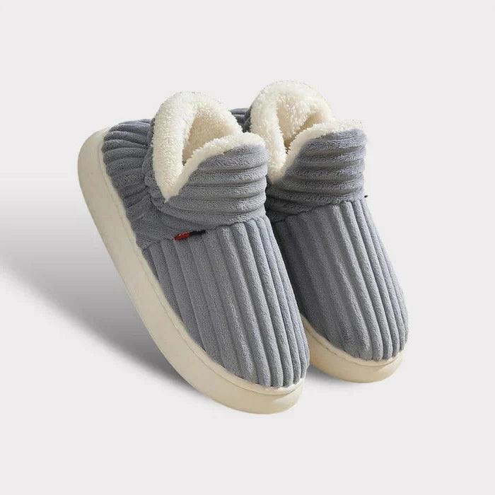 Vikbua™ Supermyke tøfler i flanellfleece med sklisikker såle