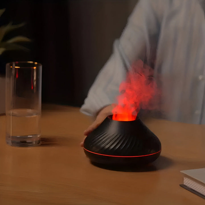 Vikbua™ Ultralyd duftspreder og luftfukter med lys i 7 farger