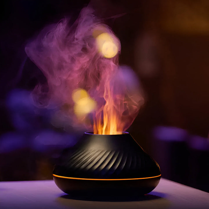 Vikbua™ Ultralyd duftspreder og luftfukter med lys i 7 farger