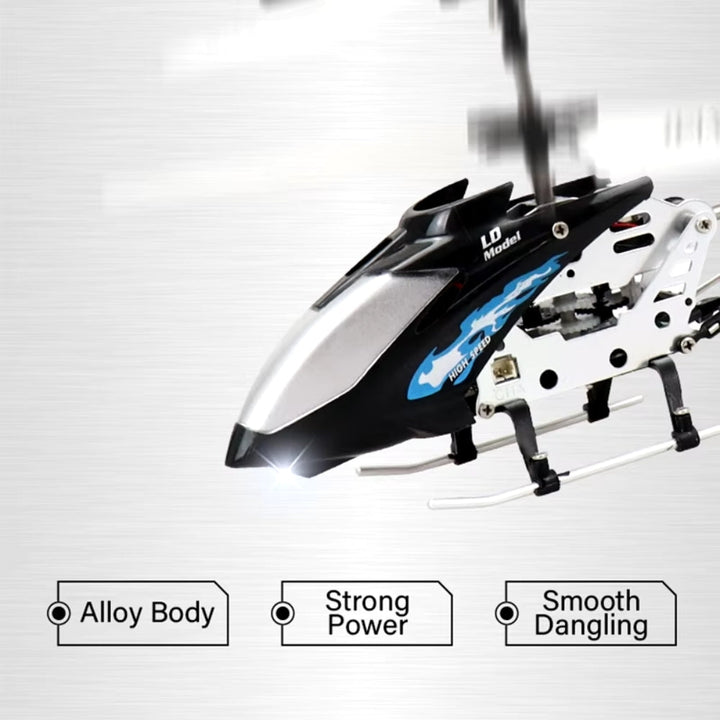 Vikbua™ Fjernstyrt helikopter med LED-lys og gyro for stabil flyging