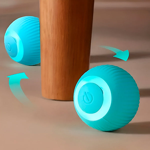 Vikbua™ Automatisk rullende ball for hund og katt, USB-oppladbar