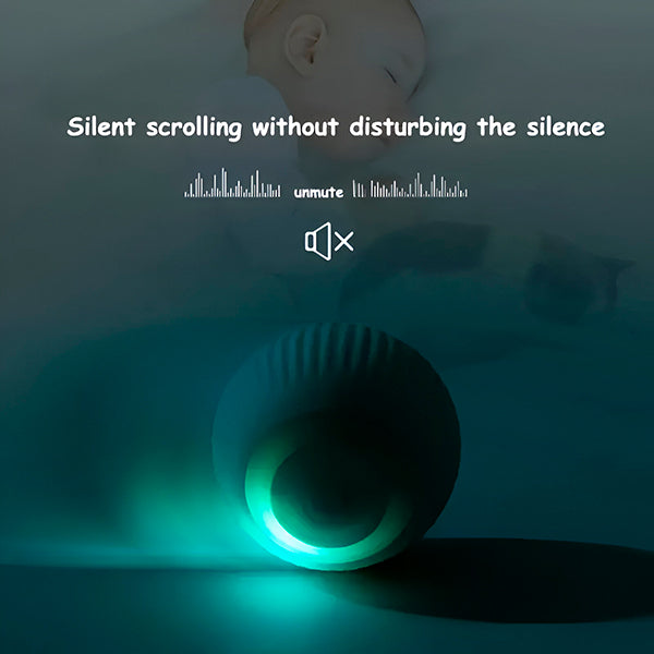 Vikbua™ Automatisk rullende ball for hund og katt, USB-oppladbar
