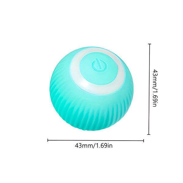 Vikbua™ Automatisk rullende ball for hund og katt, USB-oppladbar