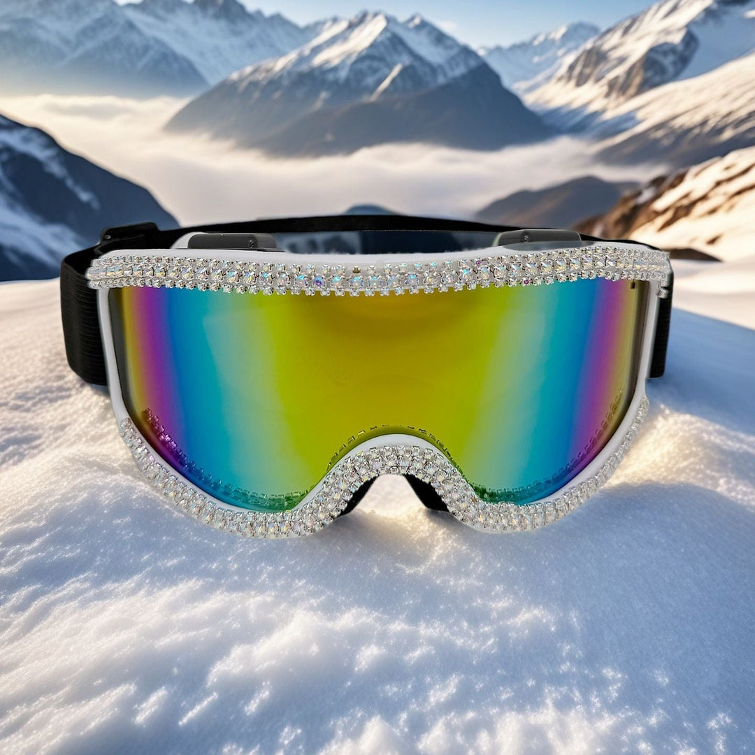 Vikbua™ Glitrende skibriller til dame med duggfritt glass og UV-vern