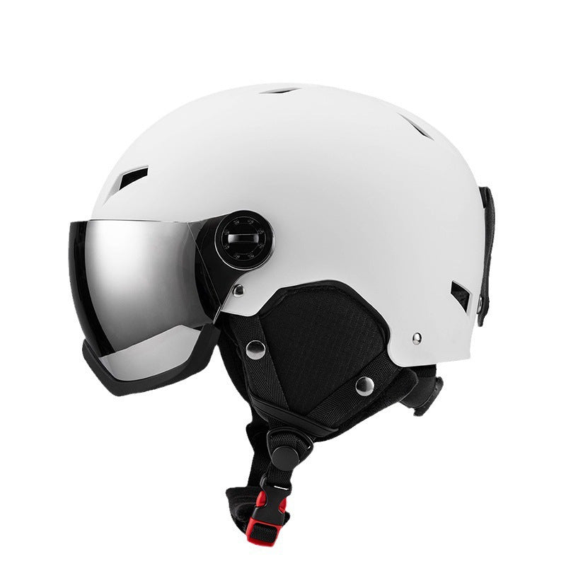 Vikbua™ Skihjelm med integrert visir og aerodynamisk skall