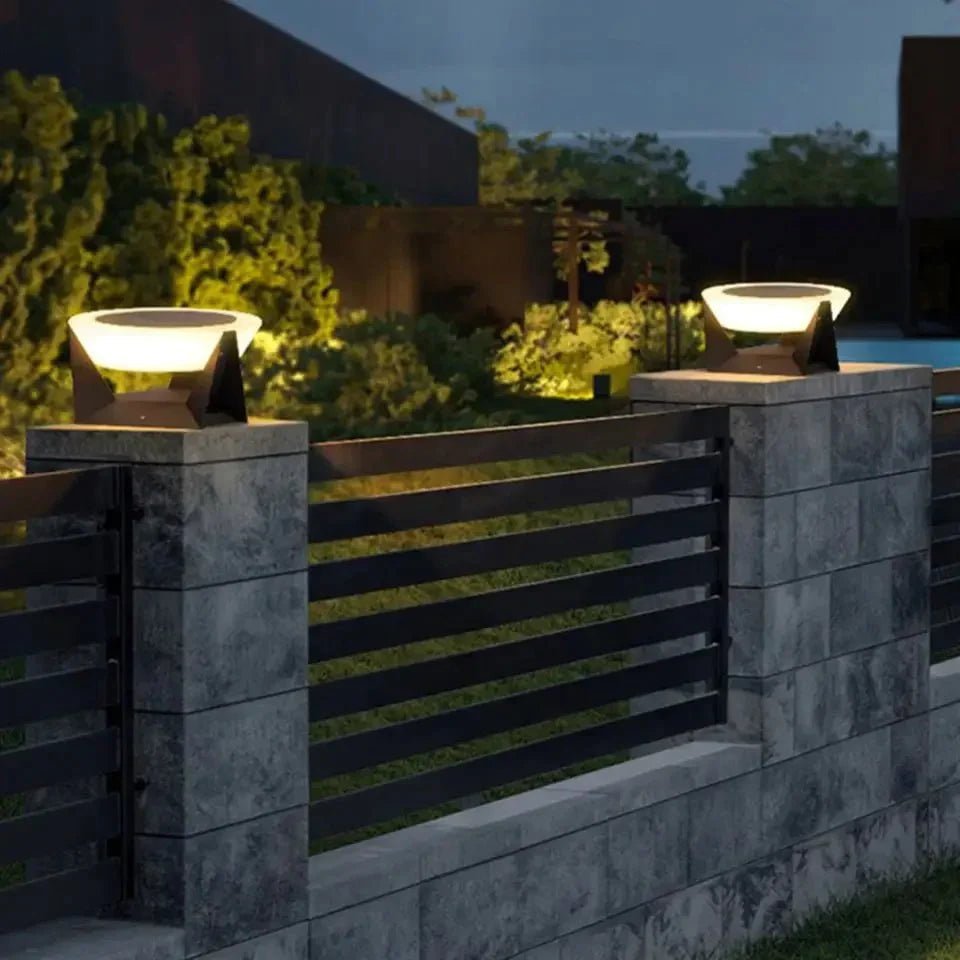 Vikbua™ Vanntett solcelle-lyskaster med LED for gangsti og hage