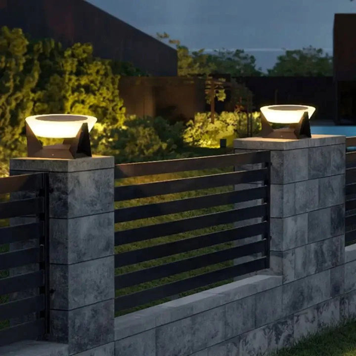Vikbua™ Vanntett solcelle-lyskaster med LED for gangsti og hage