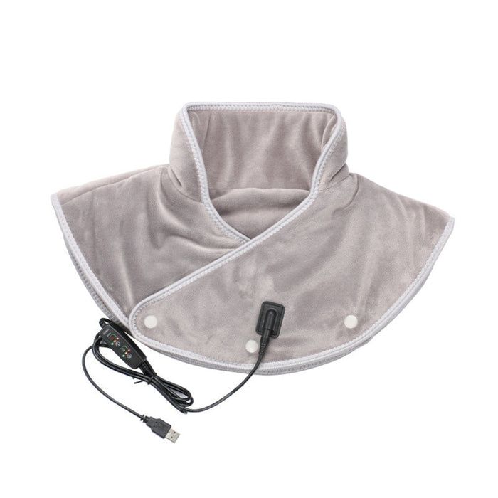 Vikbua™ Varmepute for nakke og skuldre med massasje, USB