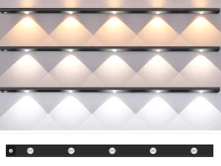 Vikbua™ Oppladbar LED-lampe med bevegelsessensor og magnetfeste