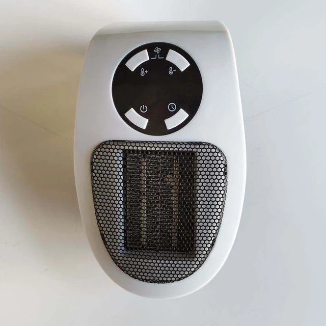 Vikbua™ Stikkontaktvarmer med LED-skjerm og fjernkontroll