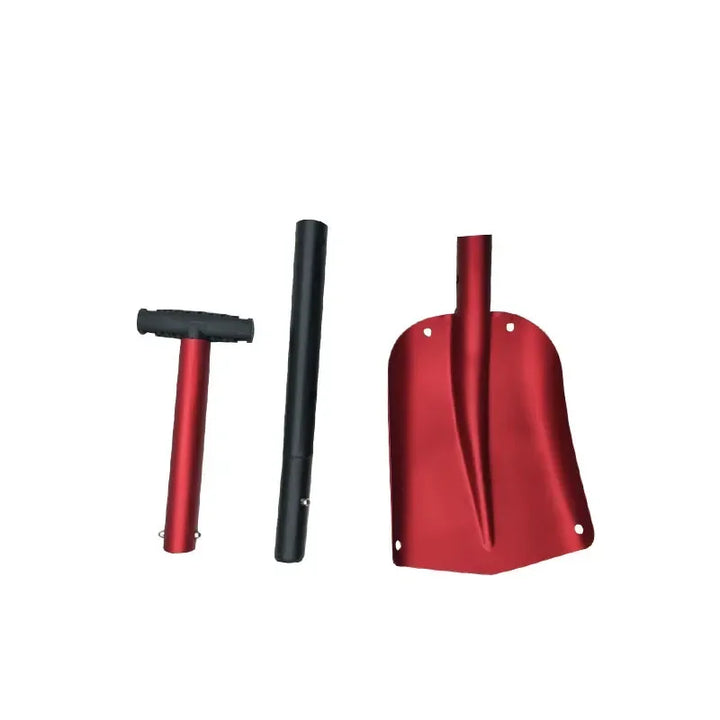 Vikbua™ Teleskopisk snøspade i aluminium, lett og perfekt til bagasjerommet