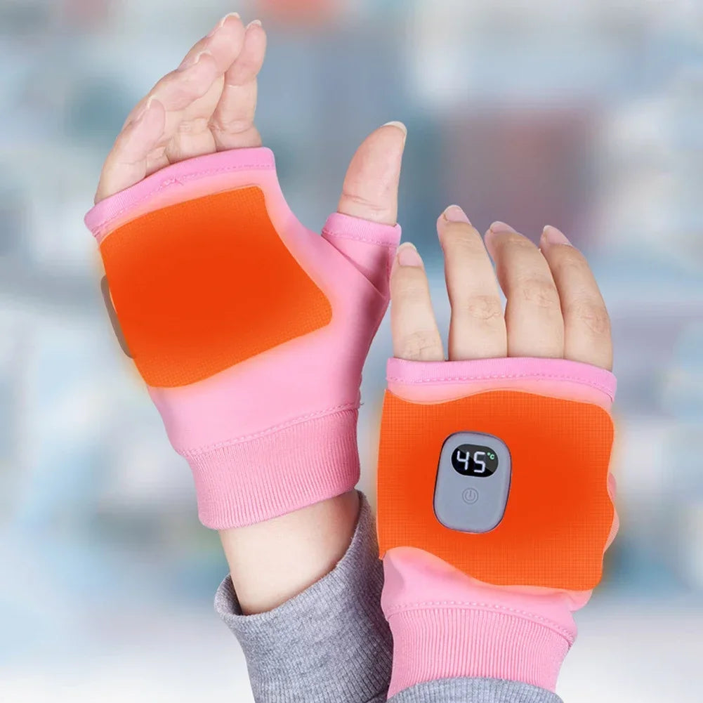 Vikbua™ Oppladbare varmehansker uten fingertupper til PC-bruk
