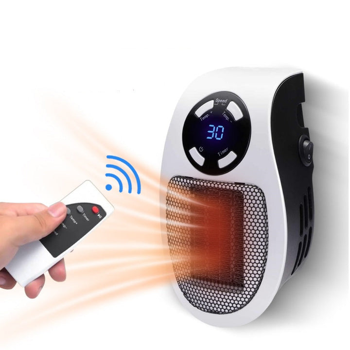 Vikbua™ Varmeovn for stikkontakt 500 W med digital termostat