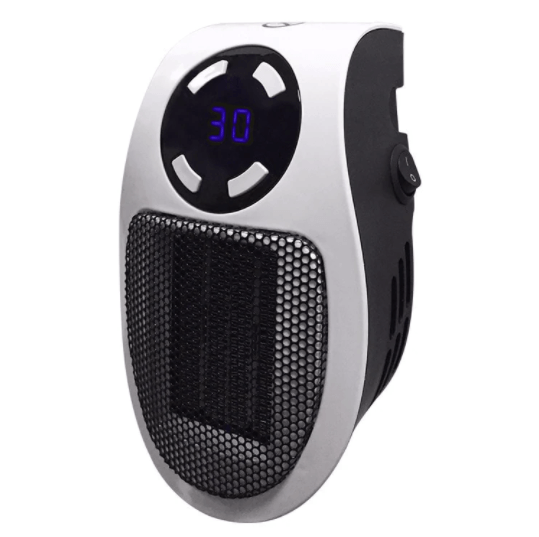 Vikbua™ Mini varmevifte med justerbar temperatur og display