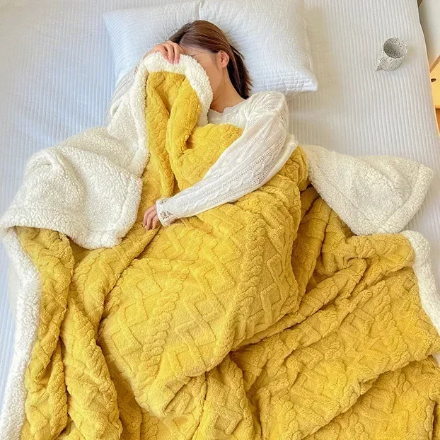 Vikbua™ Vendbart sherpateppe i fleece – varmt uten å være tungt