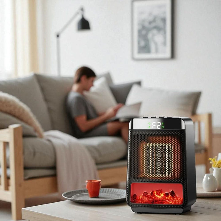 Vikbua™ Kompakt varmevifte med justerbar temperatur