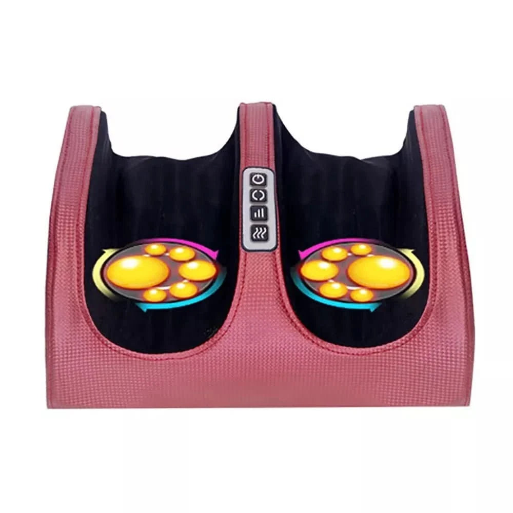 Vikbua™ Shiatsu-fotmassasjeapparat med varme og 12 massasjekuler