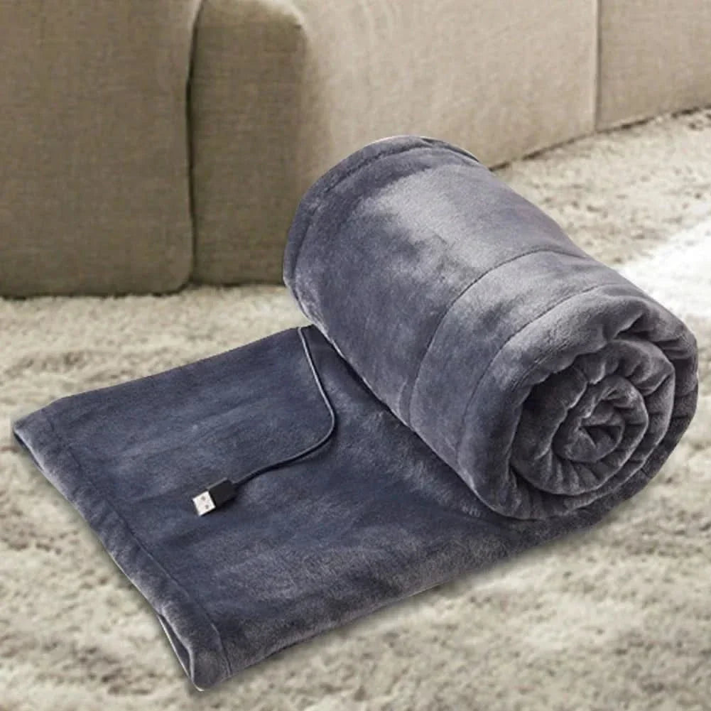 Vikbua™ USB-varmepledd i myk fleece med 3 varmenivåer