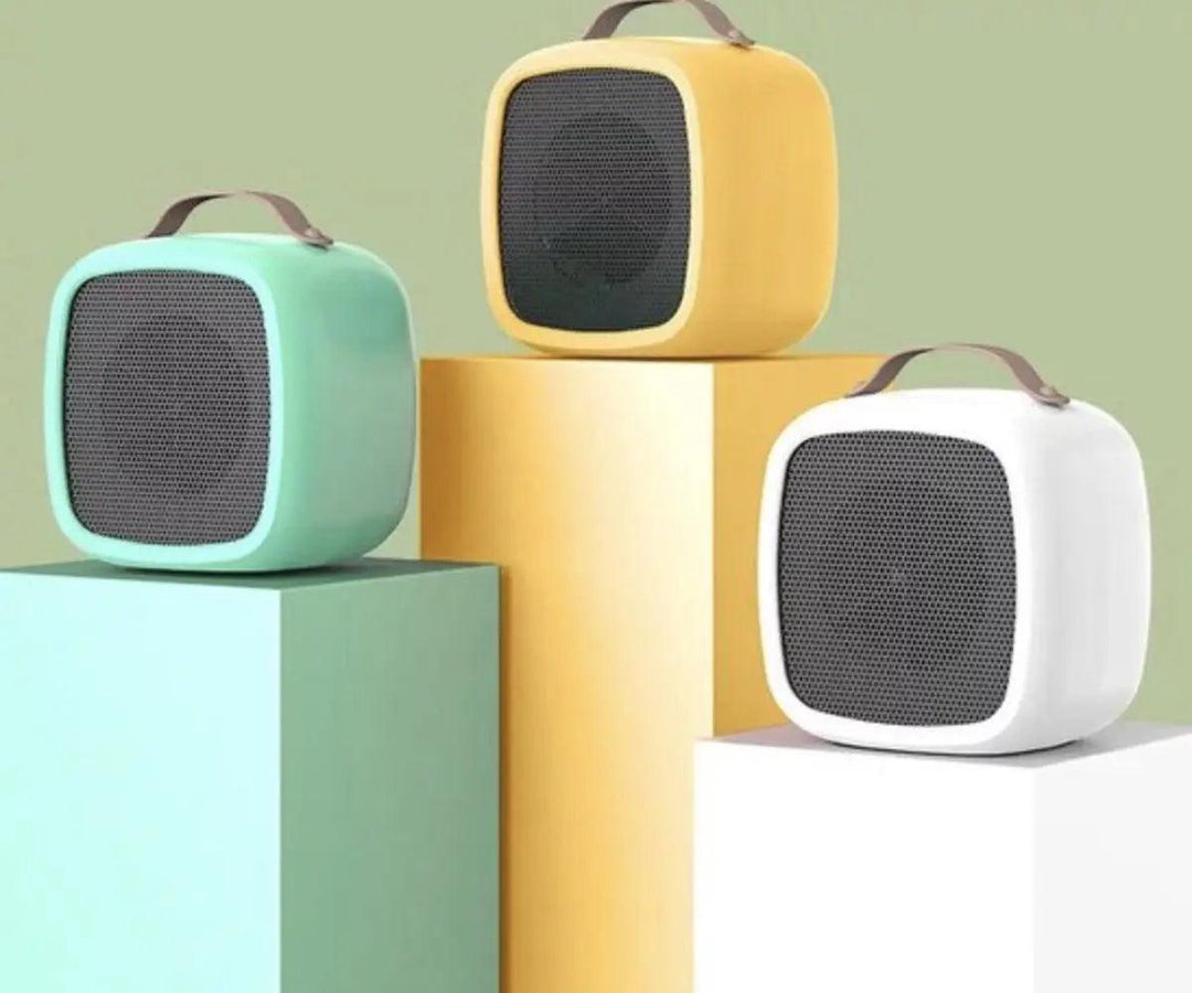 Vikbua™ Kubeformet minivarmer i moderne design med rask varme
