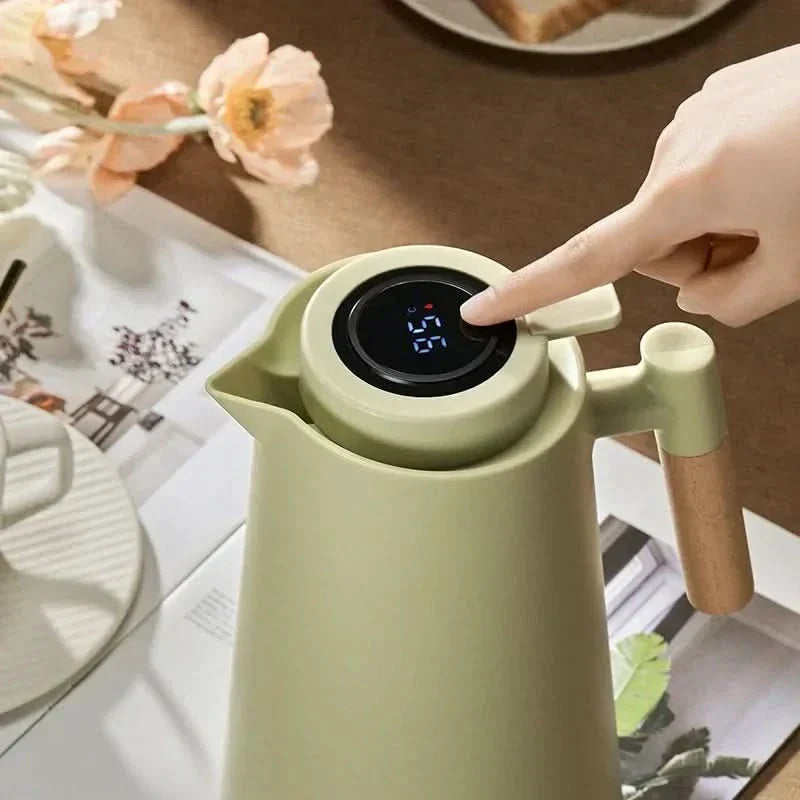 Vikbua™ Termokanne 1 liter med temperaturvisning i lokket
