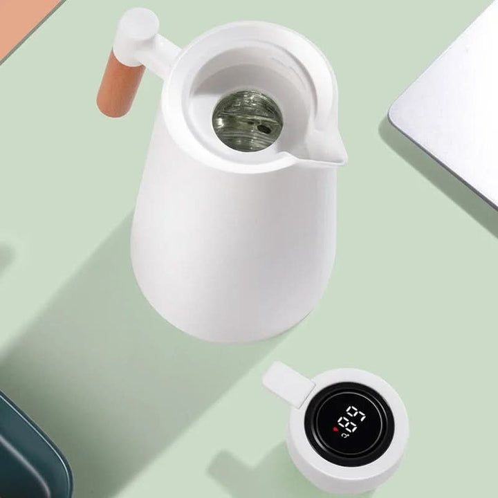 Vikbua™ Termokanne 1 liter med temperaturvisning i lokket