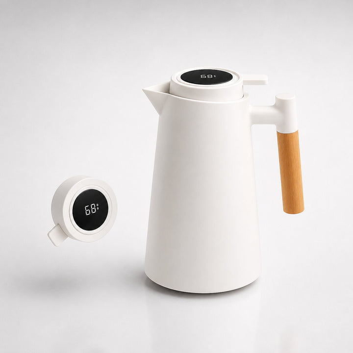 Vikbua™ Termokanne 1 liter med temperaturvisning i lokket