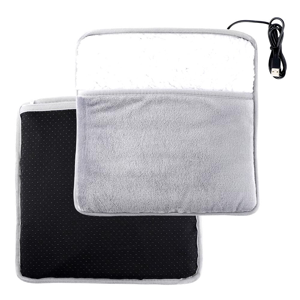 Vikbua™ USB-fotvarmer i myk flanell med jevn varme på 40 °C